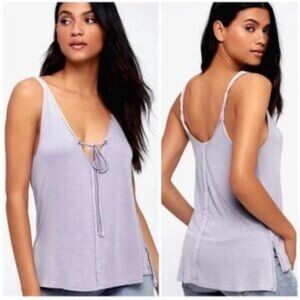 Free people Bohemian We The Free Soft lavender tank Top